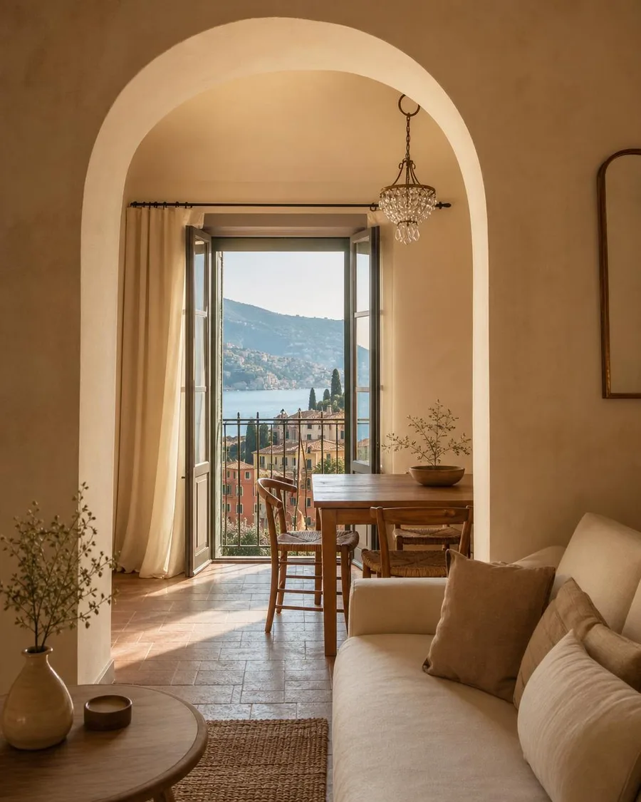 Interno curato e preparato per la vendita